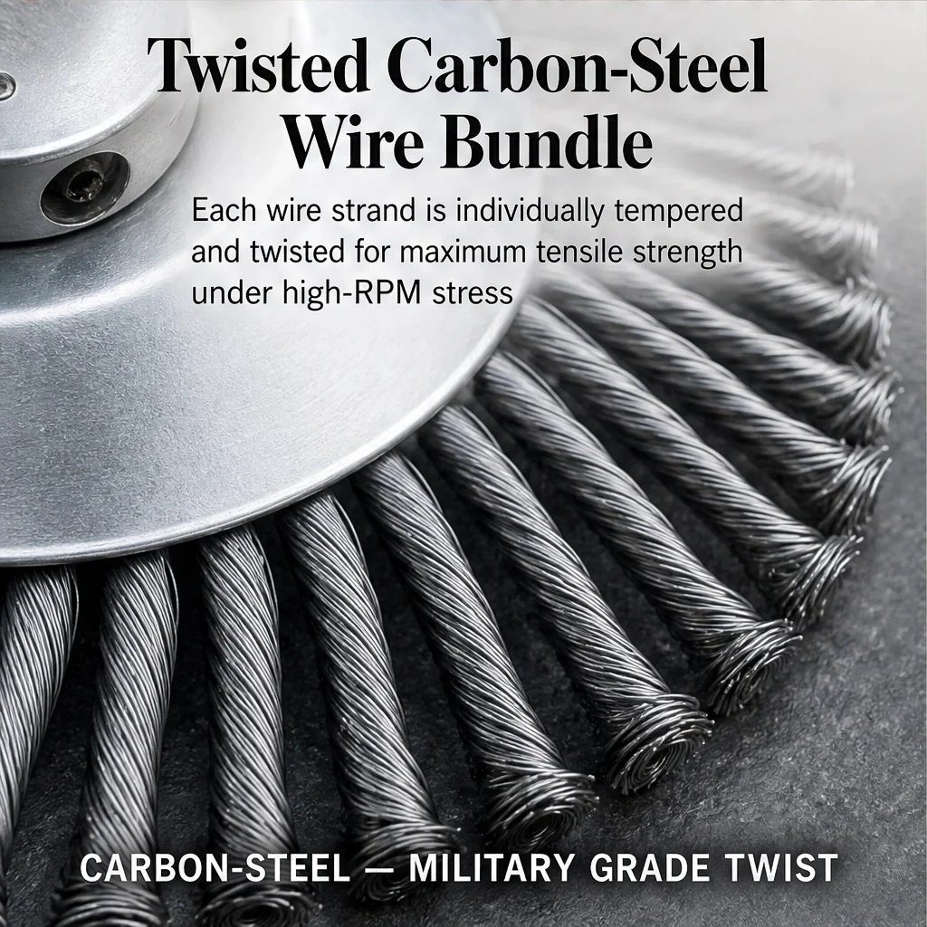 TrimForge – 360° Steel Wire Trimmer Head for Tough Weeds & Overgrowth + 50% OFF - Image 3