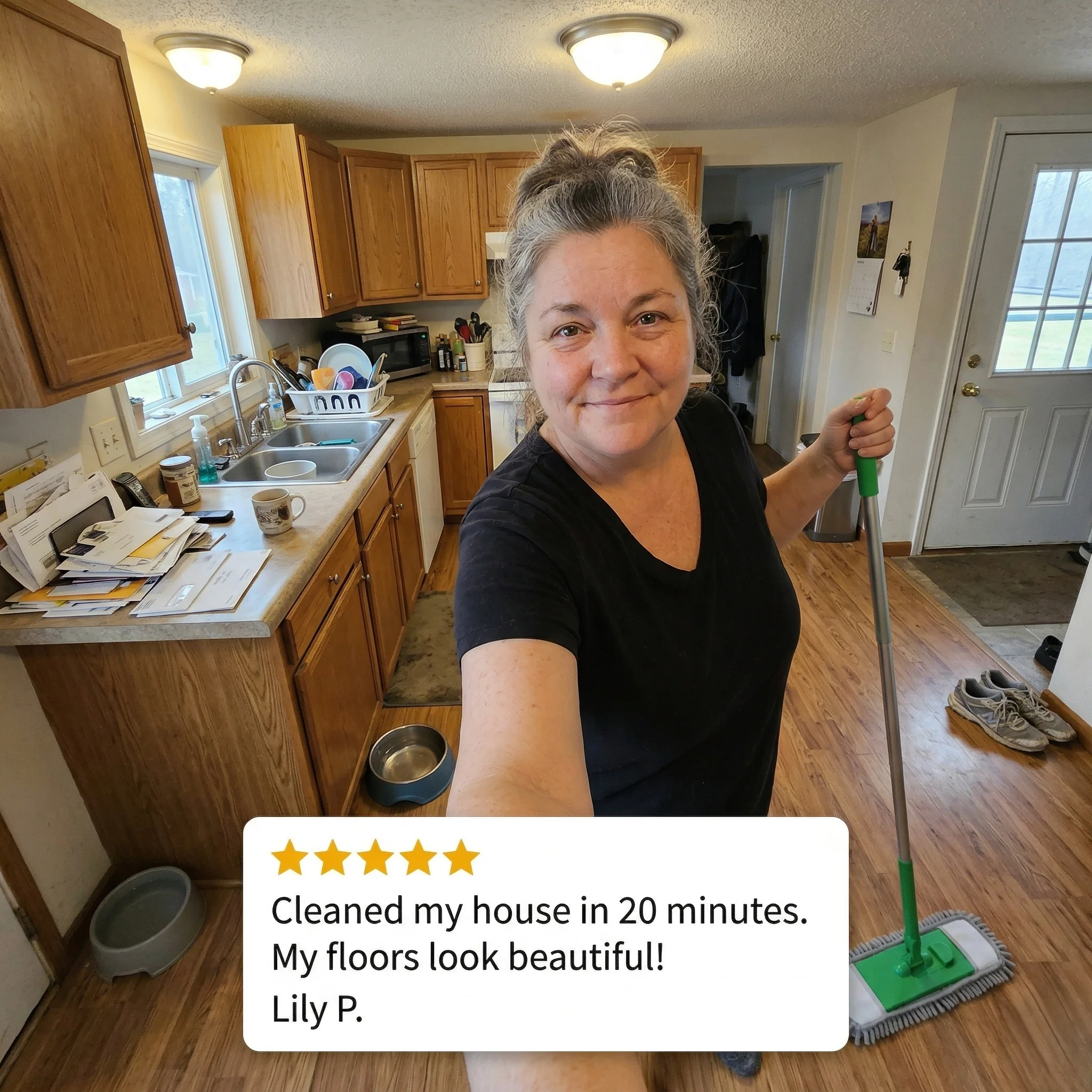 Gripwell™ – Reusable Chenille Microfiber Mop Pads for Swiffer Sweeper + Buy 2 Get 2 FREE - Image 7