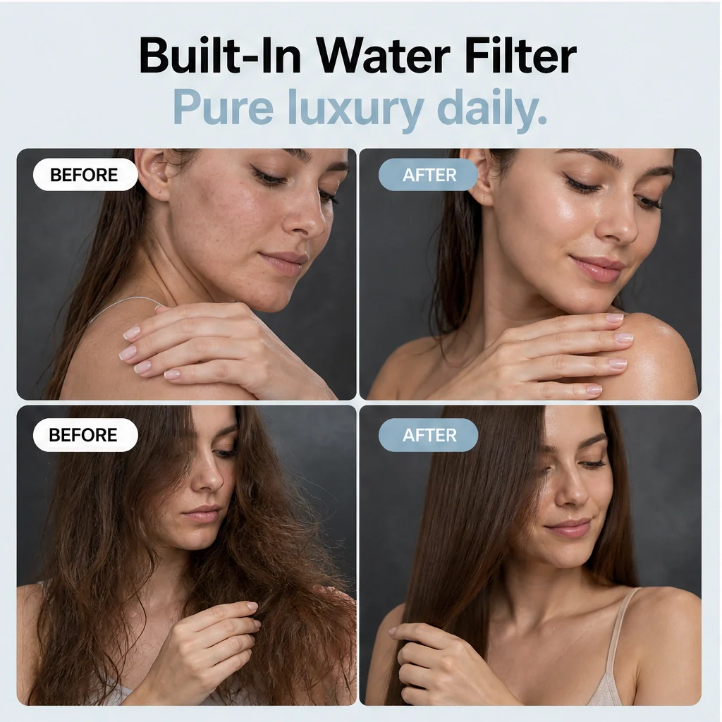 Cascora™ – High-Pressure Filtered Shower Head with 4 Spray Modes + 50% OFF - Image 8