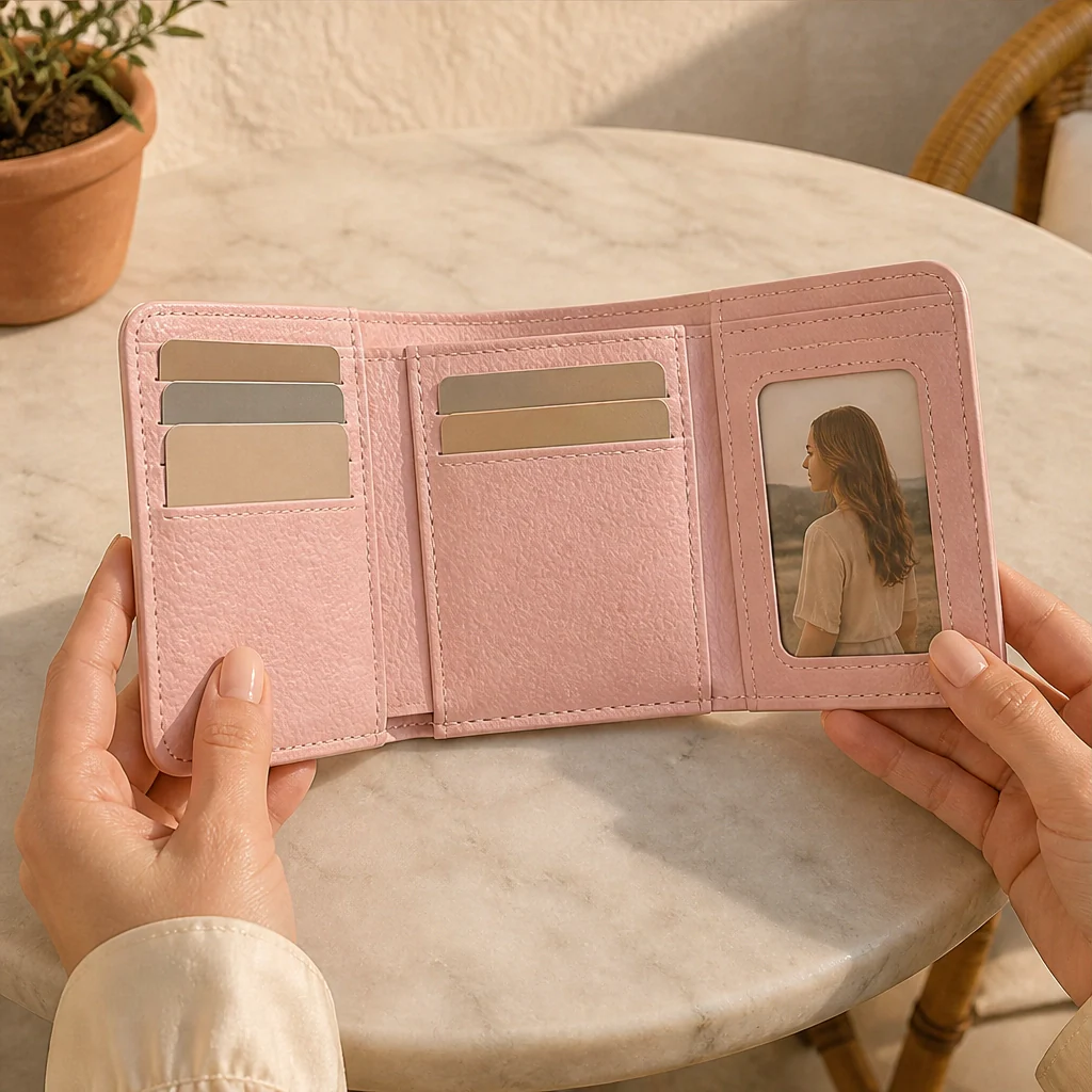 Folden™ – Slim Tri-Fold Wallet with Zip Coin Pocket & Keychain + 50% OFF - Image 8