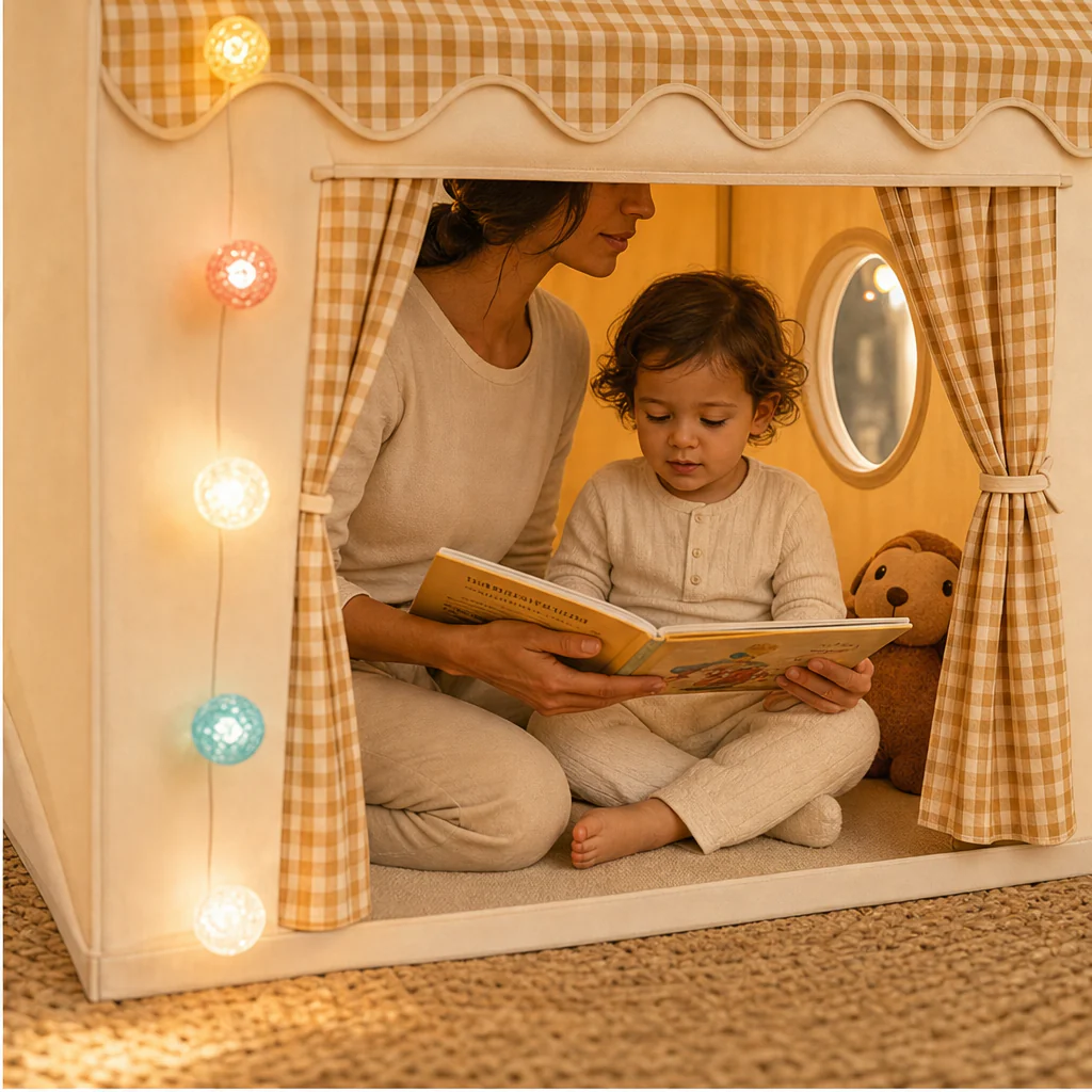 Nestara – Cozy Foldable Play Tent & Hideaway for Kids + 50% OFF - Image 2