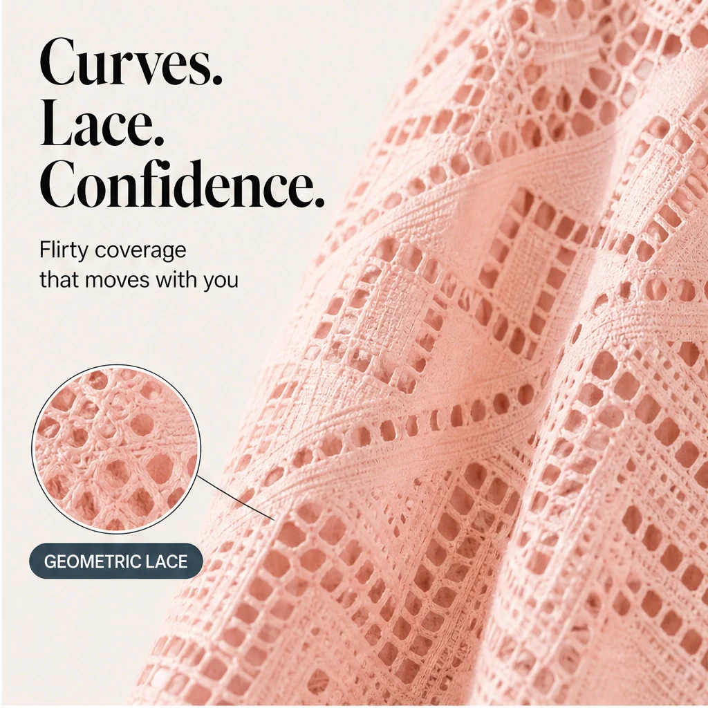 Soleya™ – Skirted Mesh Slimming Plus-Size Swimsuit + 50% OFF - Image 5
