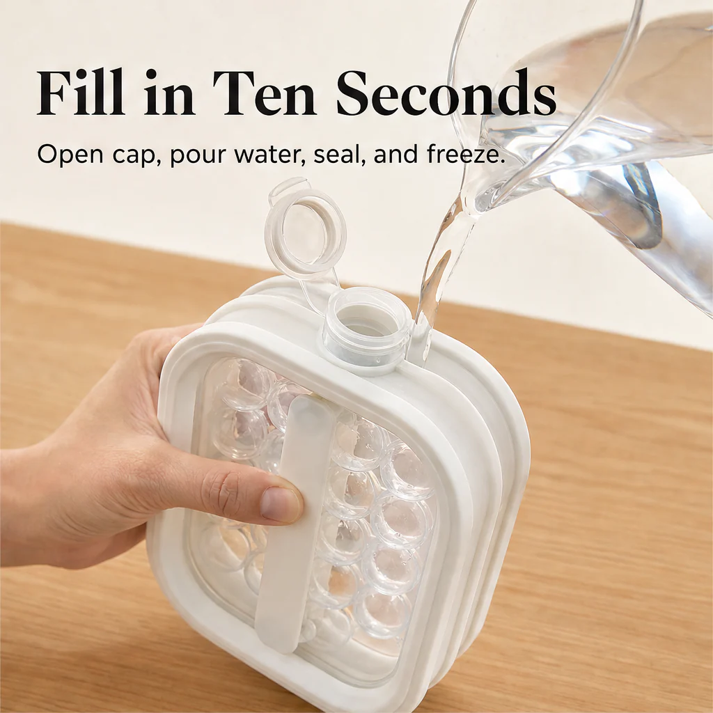 Frosten – Pull-Release Portable Ice Ball Maker Kettle + 50% OFF - Image 7
