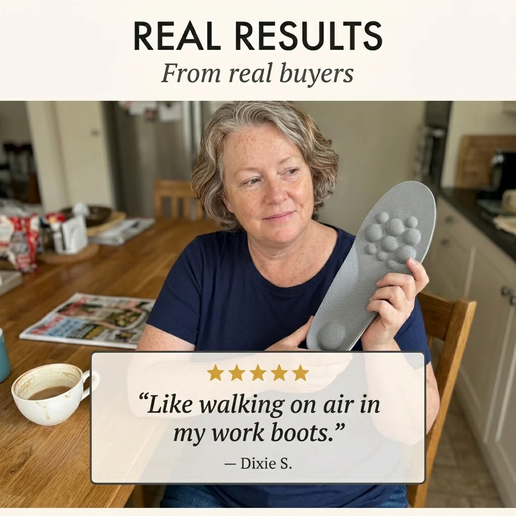 Cloudstep™ – 4D Cloud Bubble Cushion Insoles for Pain Relief & All-Day Comfort + 50% OFF - Image 7