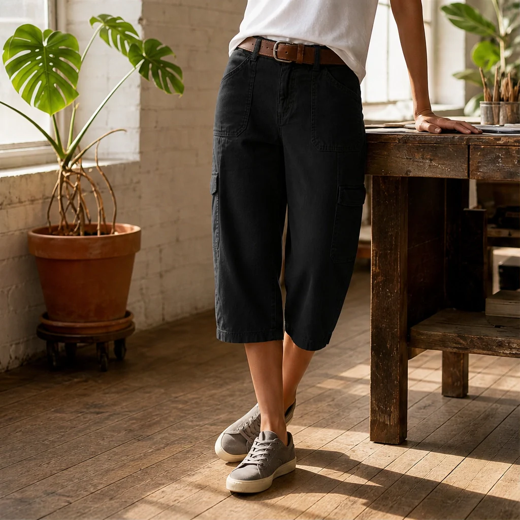 Wilo™ – Relaxed Casual Cargo Capris with Deep Utility Pockets & Breathable Fabric + 50% OFF - Image 11