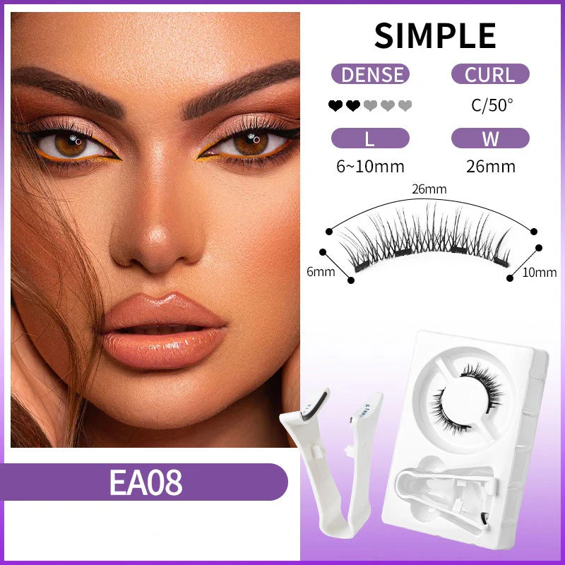 Plumelle™ – Reusable Magnetic Lashes with Built-In Eyeliner Effect & Applicator + Buy 1 Get 1 FREE - Image 19