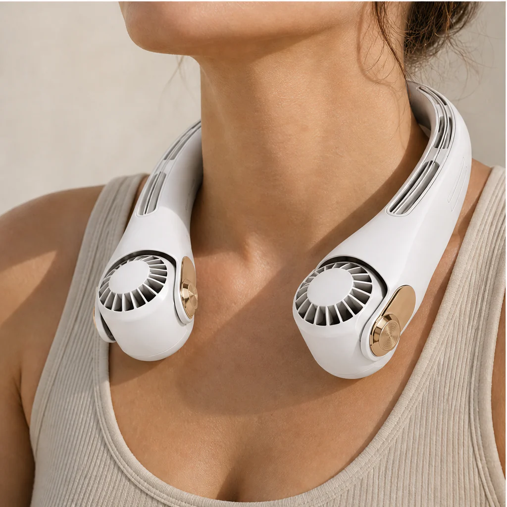 Zephr – 360° Rotating Hands-Free Neck Fan with Quiet 3-Speed Cooling + 50% OFF - Image 12