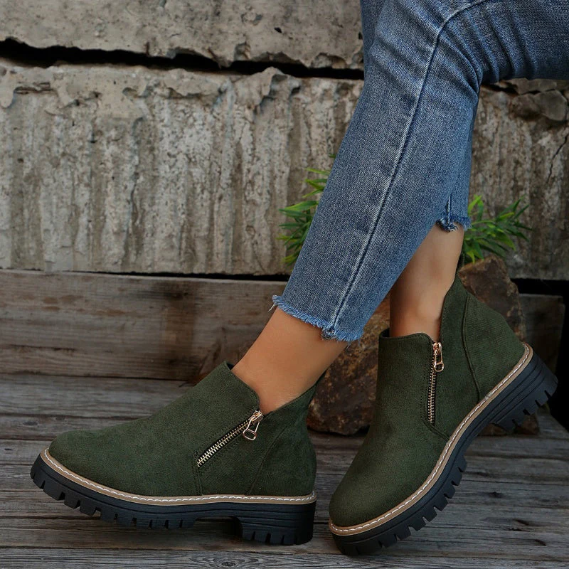 The Effortless Zip Boot - Stylish, Water-Resistant, and Anti-Slip + 50% OFF - Image 11