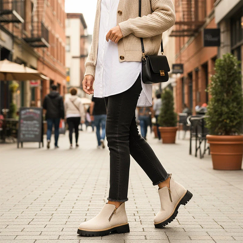 The Effortless Zip Boot - Stylish, Water-Resistant, and Anti-Slip + 50% OFF - Image 5