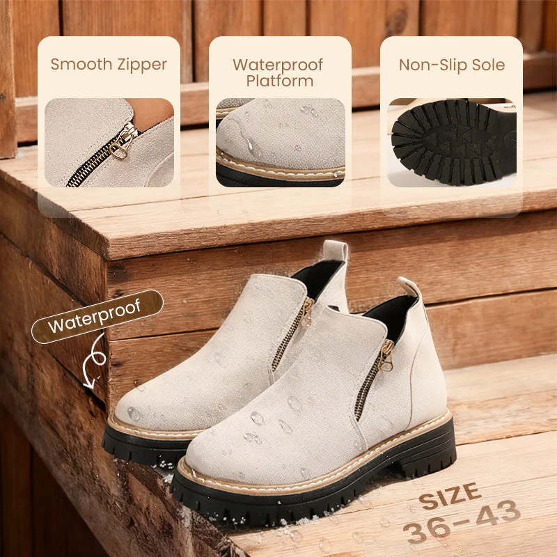 The Effortless Zip Boot - Stylish, Water-Resistant, and Anti-Slip + 50% OFF - Image 7