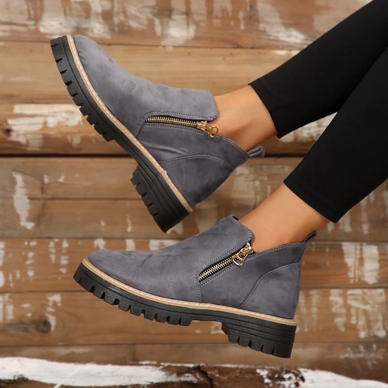 The Effortless Zip Boot - Stylish, Water-Resistant, and Anti-Slip + 50% OFF - Image 9