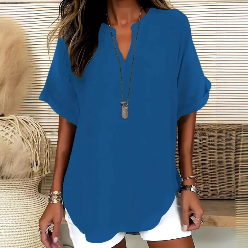 The AuraBreeze Muslin Blouse — Effortless Summer Elegance + 50% Off - Image 10
