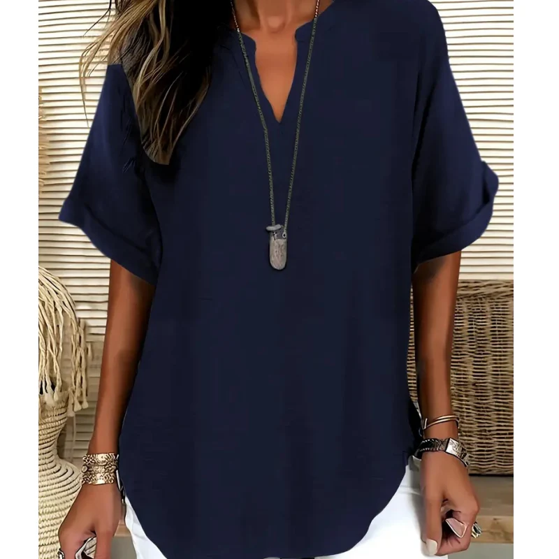 The AuraBreeze Muslin Blouse — Effortless Summer Elegance + 50% Off - Image 9