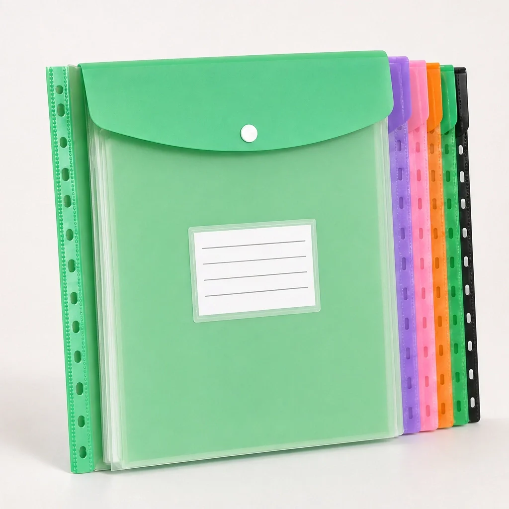 Stowren™ – Side-Opening A4 Binder Pockets with Snap Closure + 50% OFF - Image 16