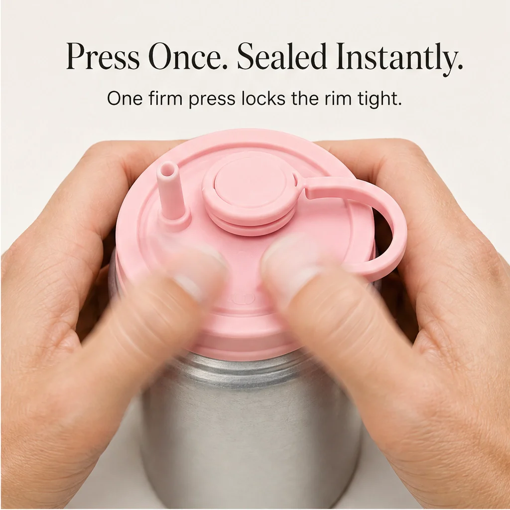 Brimly™ – Spill-Proof Silicone Can Lid with Built-In Straw + Buy 1 Get 1 FREE - Image 3