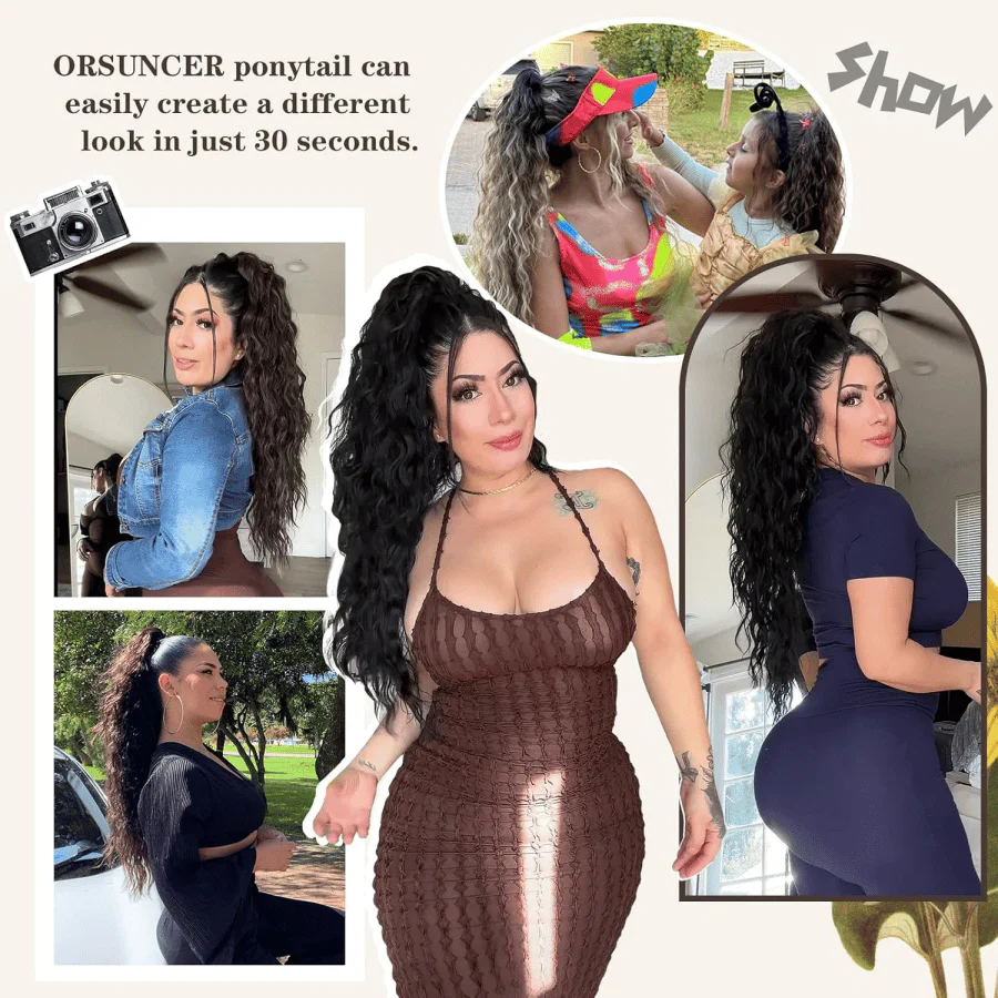 The AuraTail Ponytail Extension - Instant Salon Volume in Seconds + 50% OFF - Image 17