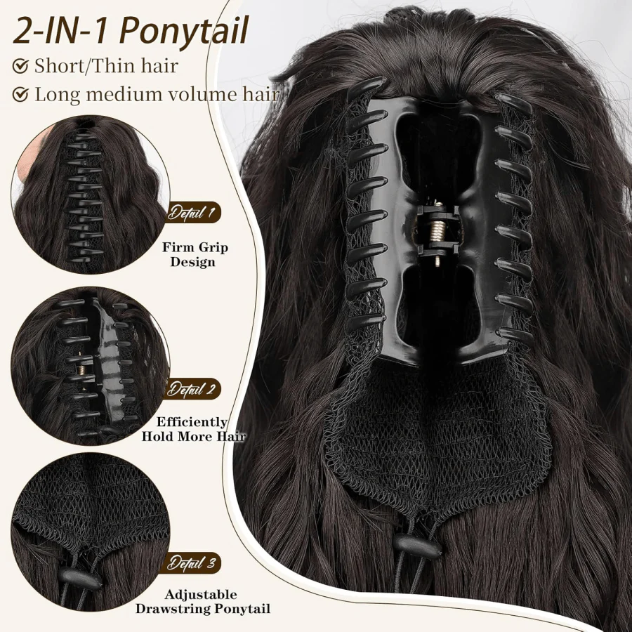 The AuraTail Ponytail Extension - Instant Salon Volume in Seconds + 50% OFF - Image 20