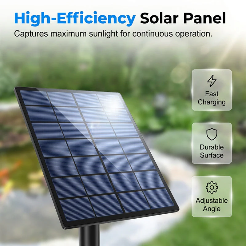 Sunbrook™ – Solar-Powered Pond Aerator with High-Efficiency Panel & Easy Setup + 50% OFF - Image 3