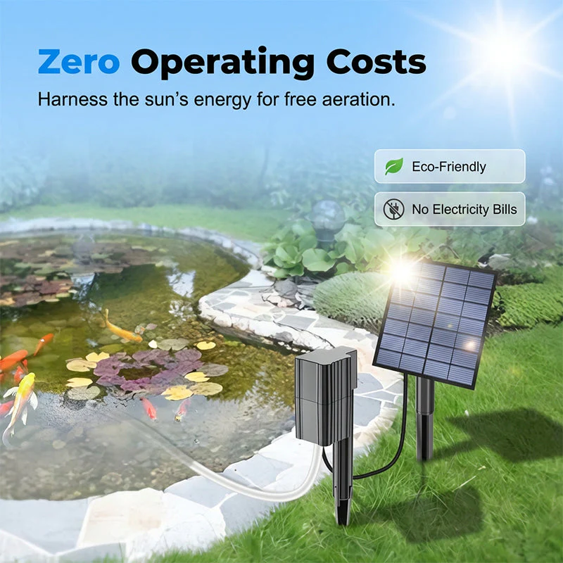 Sunbrook™ – Solar-Powered Pond Aerator with High-Efficiency Panel & Easy Setup + 50% OFF - Image 7