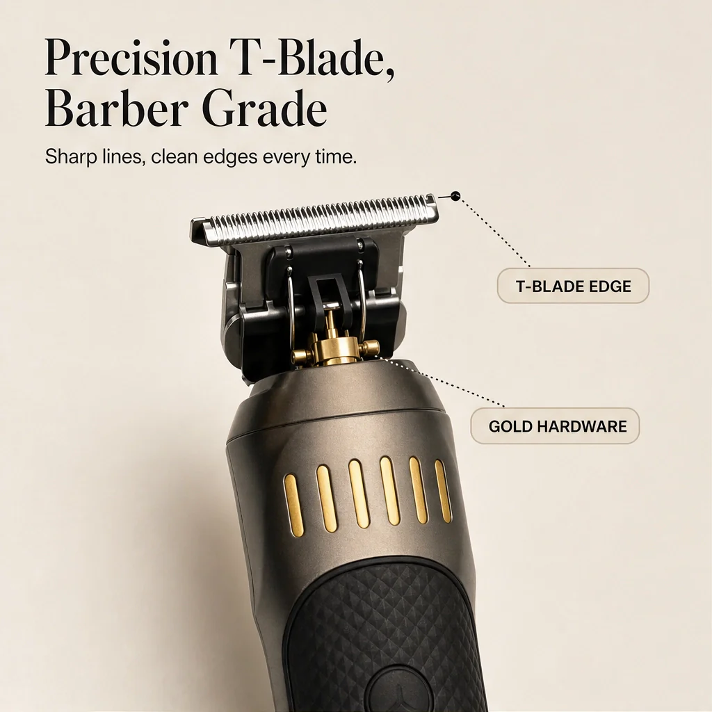 Edgecrest™ – 3-in-1 Beard, Shaver & Nose Trimmer Set with LED Battery Display + 50% OFF