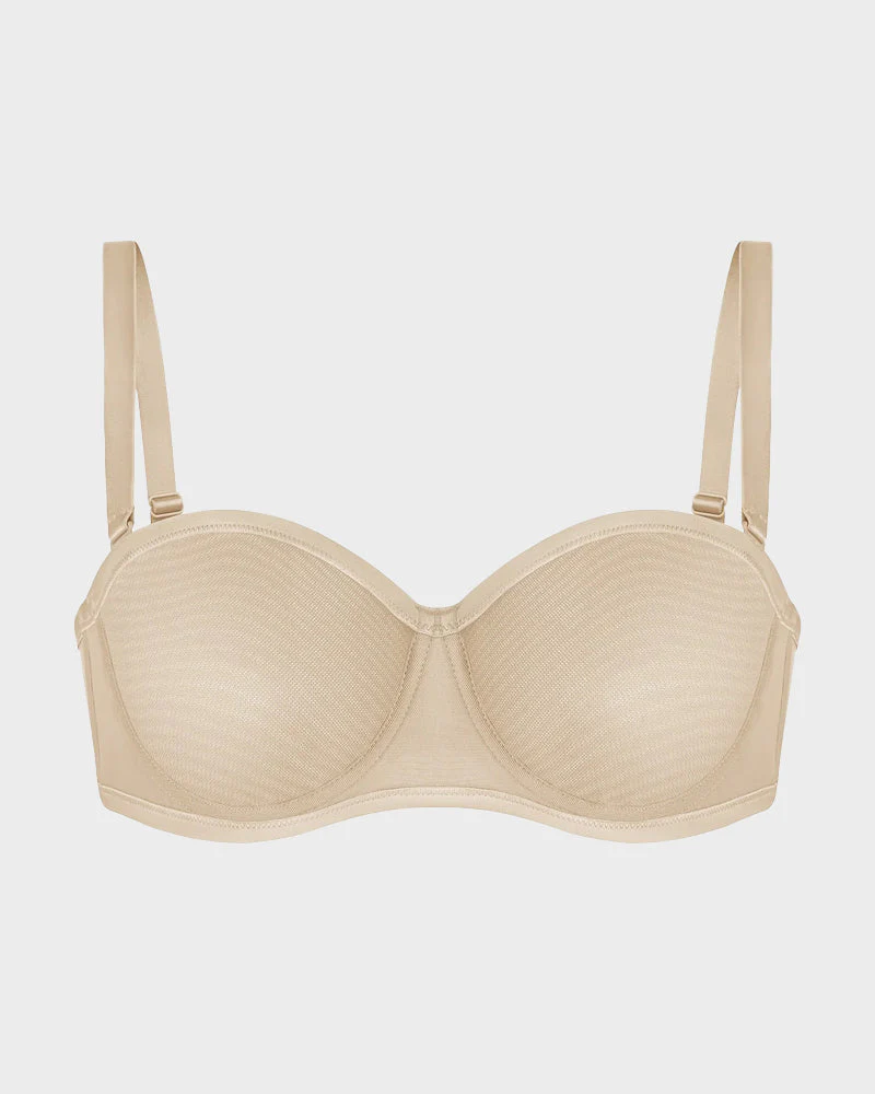 Maisette™ – Strapless Mesh Underwire Balconette Bra with Convertible Straps + 50% OFF - Image 6