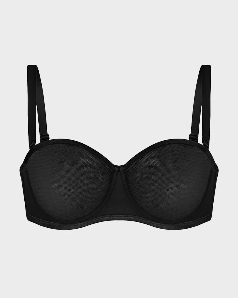 Maisette™ – Strapless Mesh Underwire Balconette Bra with Convertible Straps + 50% OFF - Image 7