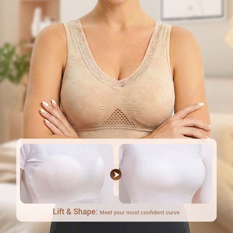 Hush™ – Pure Cotton Buttonless Lifting Comfort Bra + Buy 1 Get 1 FREE - Image 2