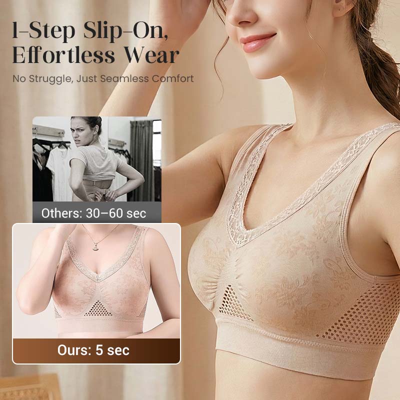 Hush™ – Pure Cotton Buttonless Lifting Comfort Bra + Buy 1 Get 1 FREE - Image 3