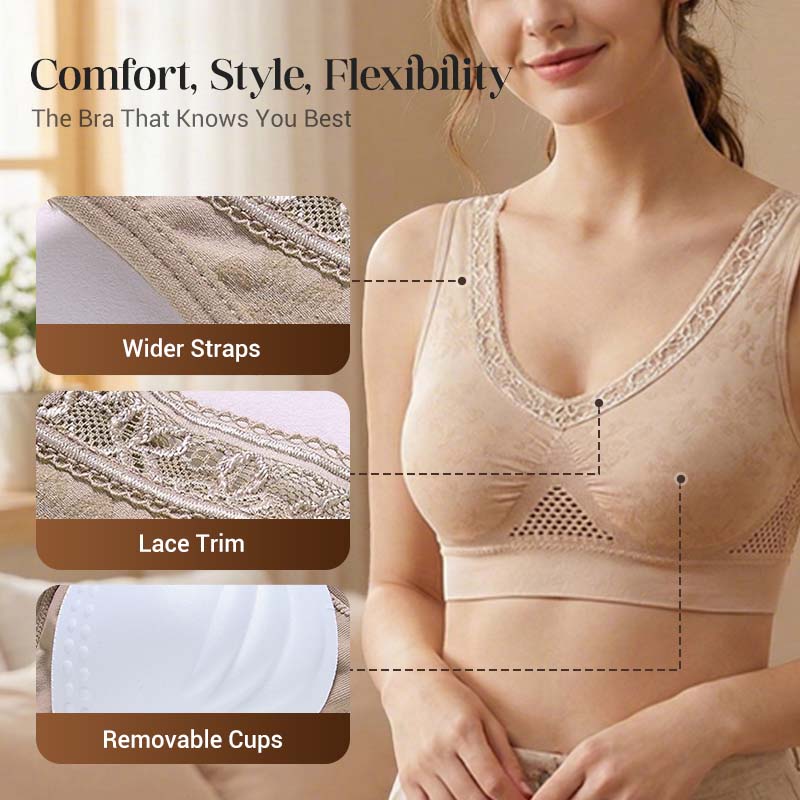 Hush™ – Pure Cotton Buttonless Lifting Comfort Bra + Buy 1 Get 1 FREE - Image 4