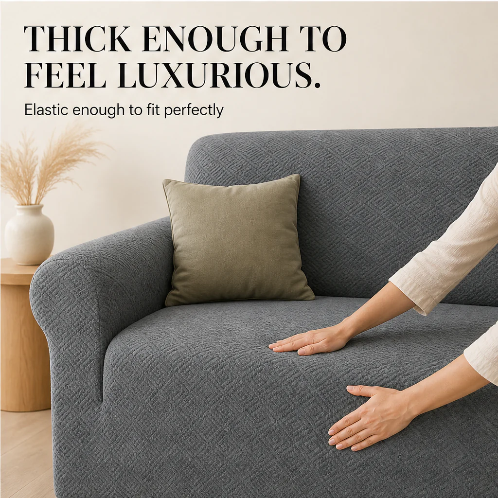 Havenweave – High-Stretch Non-Slip Jacquard Sofa Cover + 50% OFF - Image 5