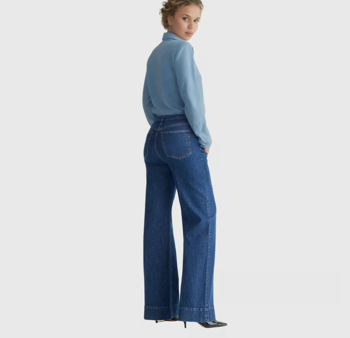Skyline Wide-Leg Jeans- 50 % OFF - Image 4