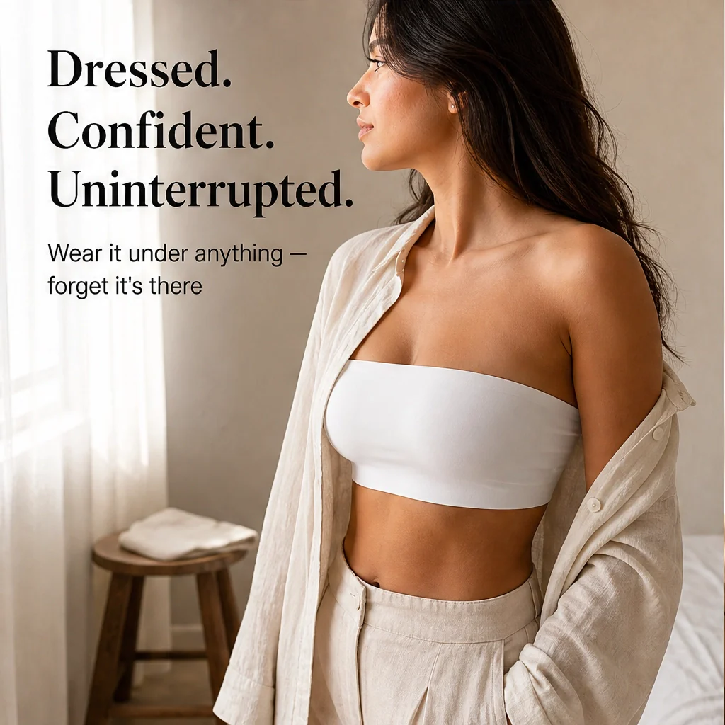 Velora™ – Anti-Slip Wire-Free Strapless Bandeau Bra + Buy 1 Get 1 FREE - Image 10
