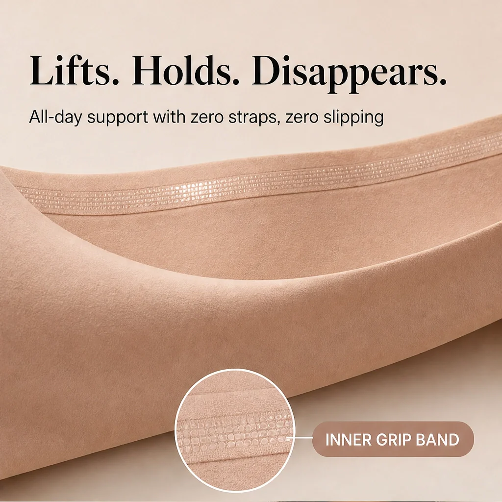 Velora™ – Anti-Slip Wire-Free Strapless Bandeau Bra + Buy 1 Get 1 FREE - Image 7