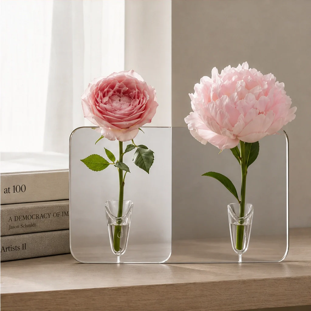 Stille™ – Shatter-Safe Clear Acrylic Nordic Flower Vase + 50% OFF - Image 13
