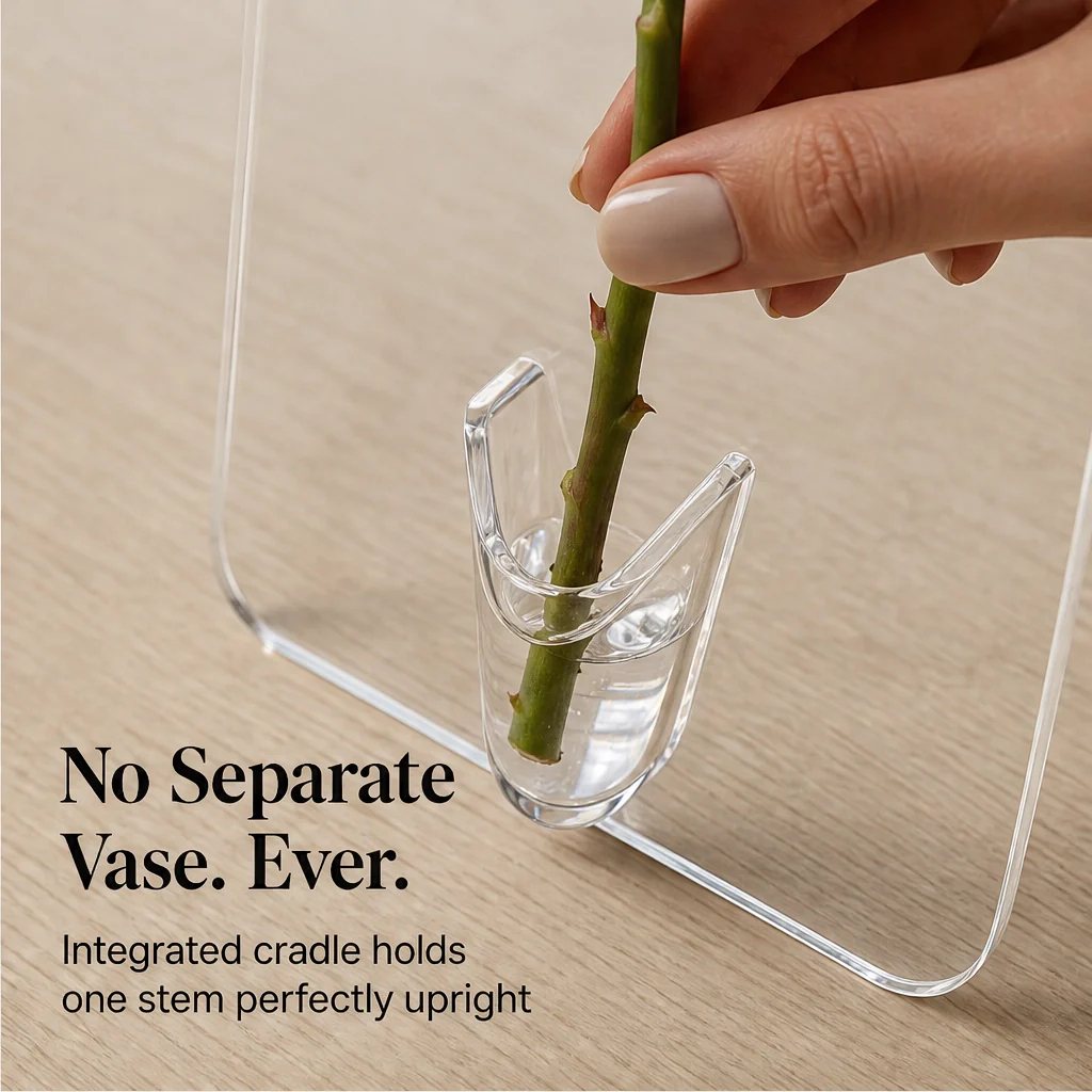 Stille™ – Shatter-Safe Clear Acrylic Nordic Flower Vase + 50% OFF - Image 6