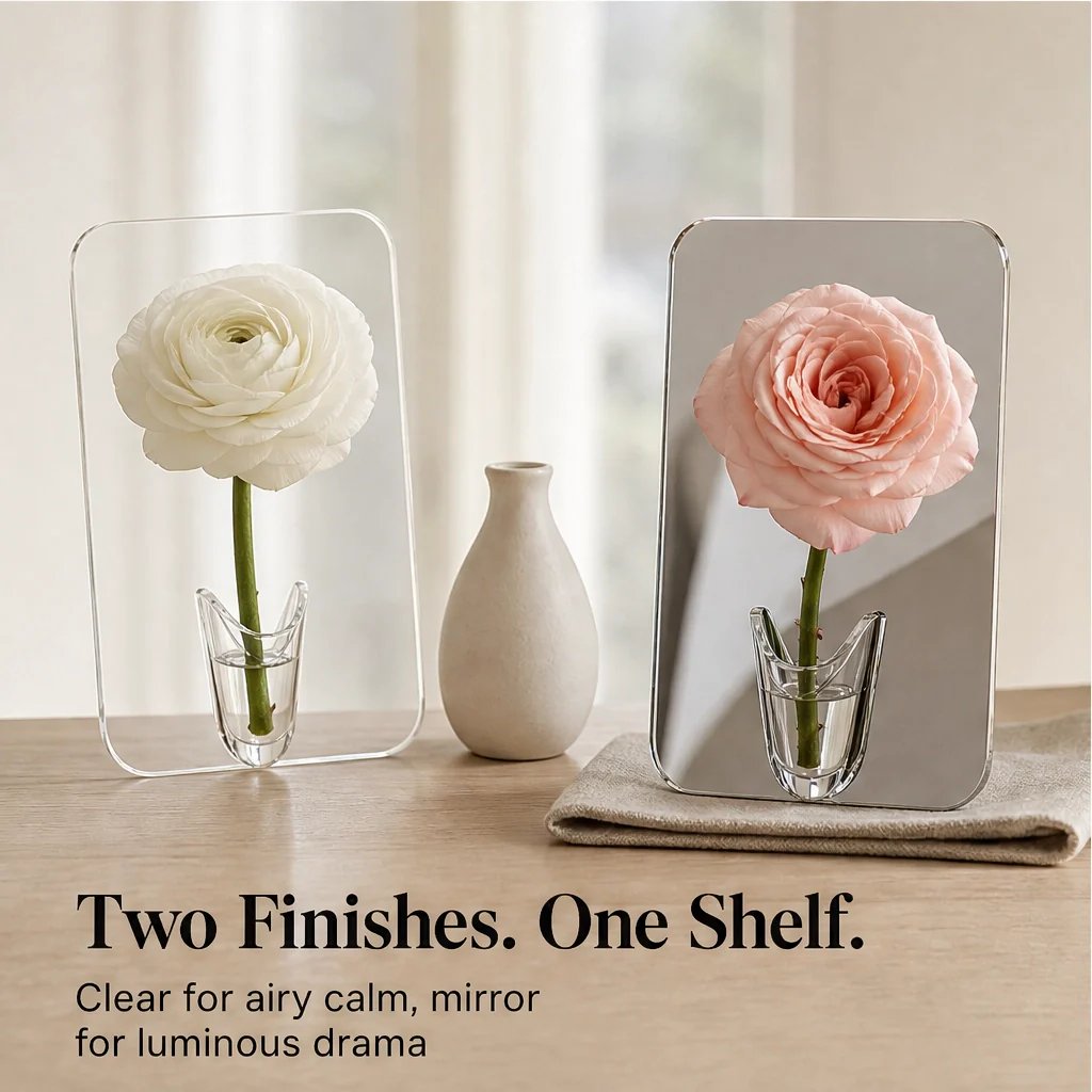 Stille™ – Shatter-Safe Clear Acrylic Nordic Flower Vase + 50% OFF - Image 7