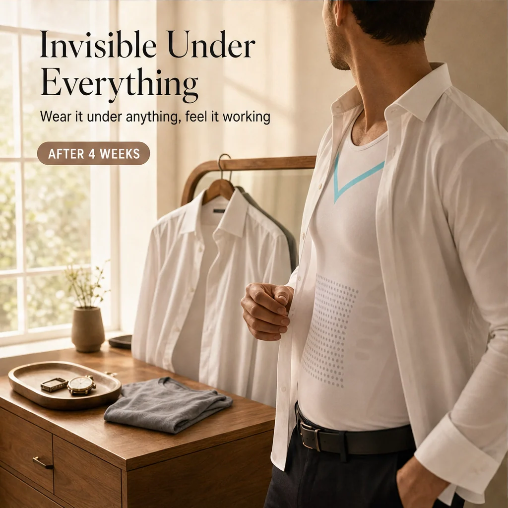 Coremont™ – Ionic Ice-Silk Compression Body Shaping Vest for Men + 50% OFF - Image 12