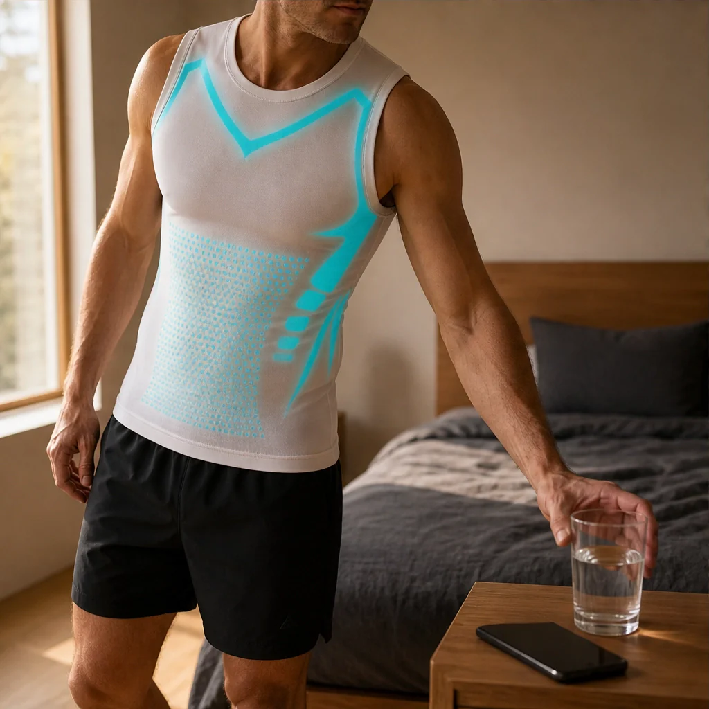 Coremont™ – Ionic Ice-Silk Compression Body Shaping Vest for Men + 50% OFF - Image 3