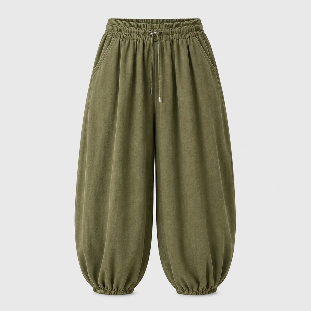 Drapelle™ – Pleated Lantern Trousers with Adjustable Waist & Deep Pockets + 50% OFF - Image 10