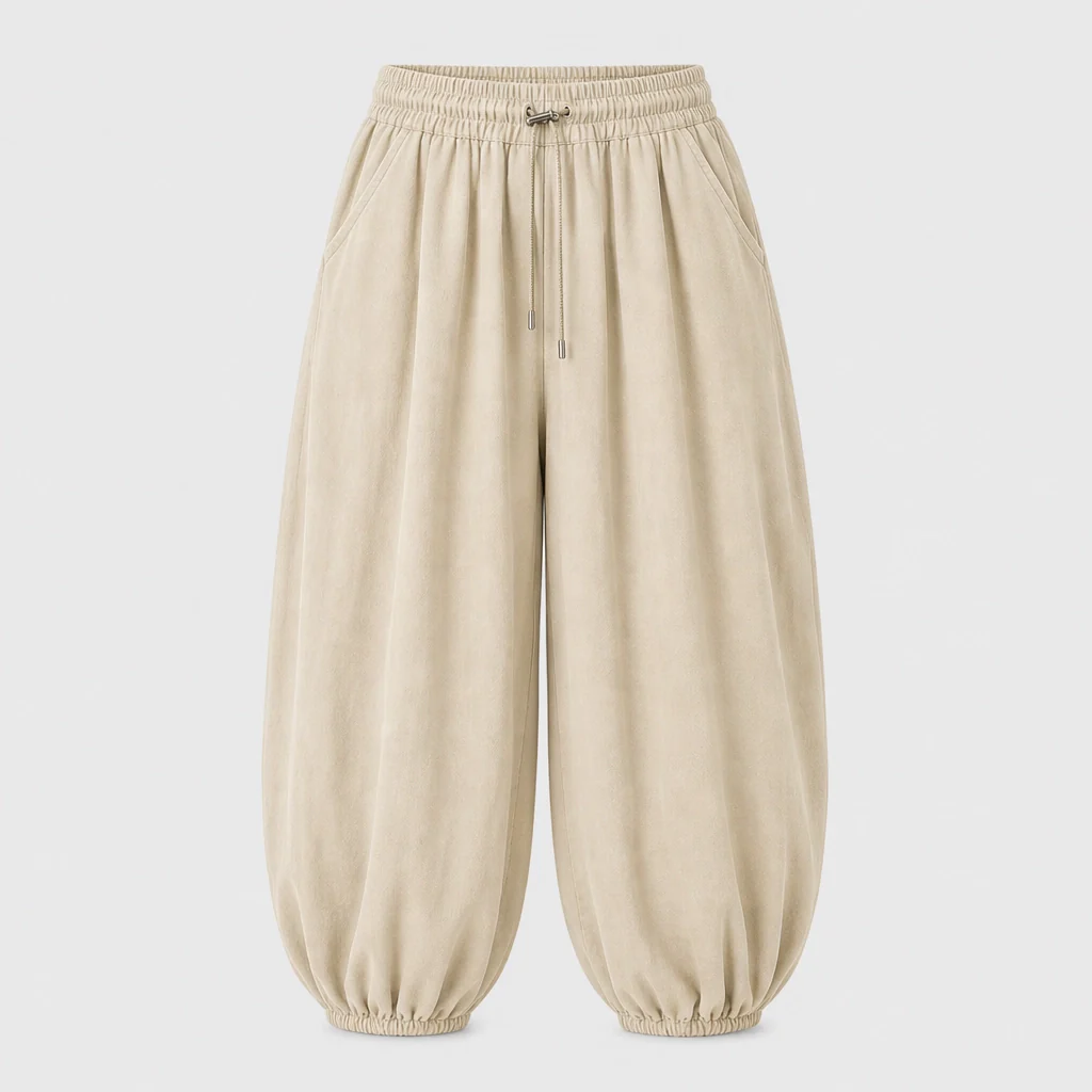 Drapelle™ – Pleated Lantern Trousers with Adjustable Waist & Deep Pockets + 50% OFF - Image 11