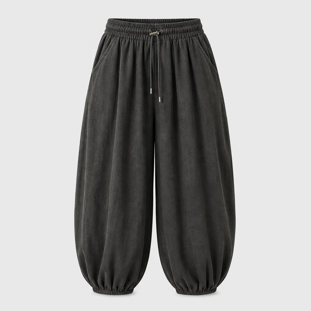 Drapelle™ – Pleated Lantern Trousers with Adjustable Waist & Deep Pockets + 50% OFF - Image 12