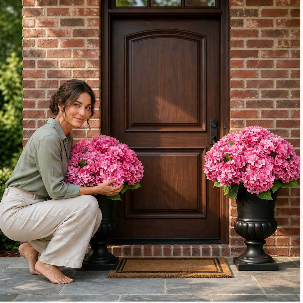 Bramblewick – UV-Resistant Weatherproof Artificial Hydrangea Bouquet + 50% OFF - Image 3