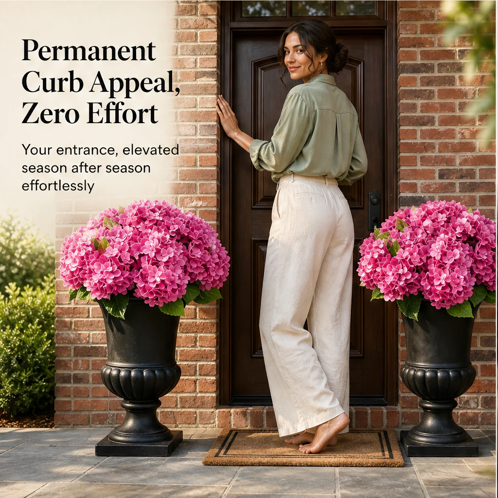 Bramblewick – UV-Resistant Weatherproof Artificial Hydrangea Bouquet + 50% OFF - Image 5