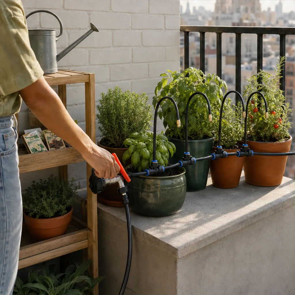 Verdura™ – 360° Brass Misting Nozzle Garden Irrigation Kit + 50% OFF - Image 11