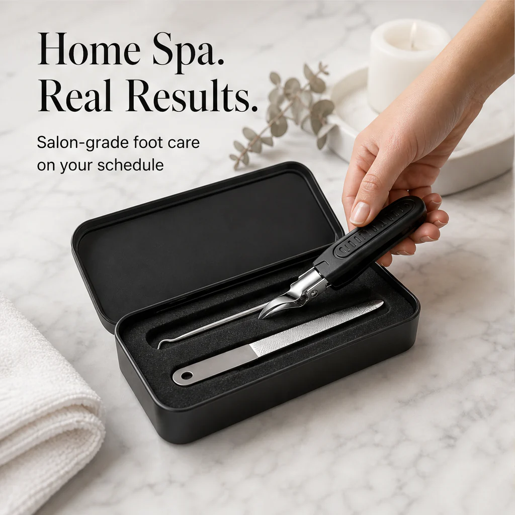 Podira – Precision Deep-Cut 3-in-1 Stainless Steel Pedicure Set + 50% OFF - Image 10